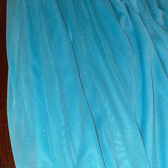 Junior's B. Darlin Long Spaghetti Strap Beaded Formal Dress - Homecoming or Prom - Picture 13 of 16